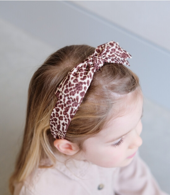 Mimi & Lula Taç // Leopard Edie Bow Alice