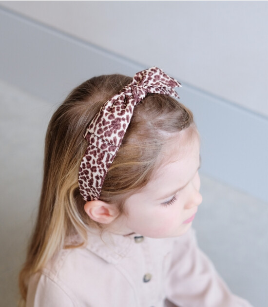 Mimi & Lula Taç // Leopard Edie Bow Alice