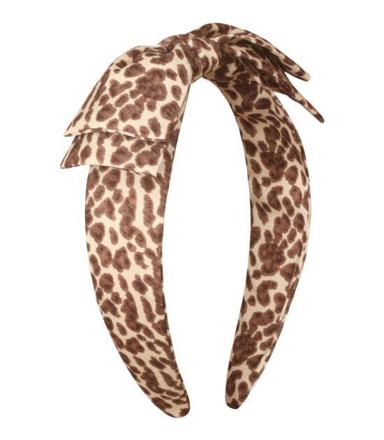 Mimi & Lula Taç // Leopard Edie Bow Alice