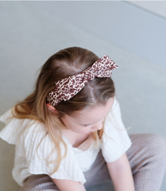 Mimi & Lula Taç // Leopard Edie Bow Alice