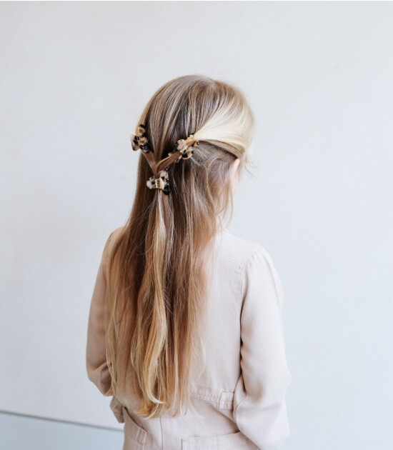 Mimi & Lula Mini Saç Toka Set (3 Adet) // Leopard