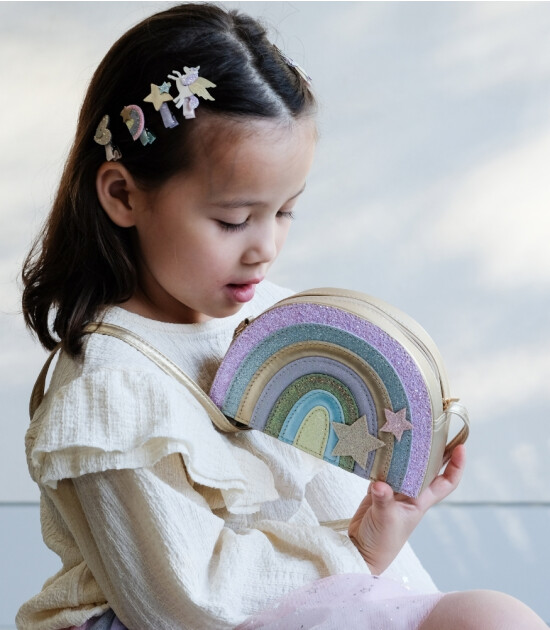 Mimi & Lula Mini Saç Toka Set (8 Adet) // Flying Unicorn
