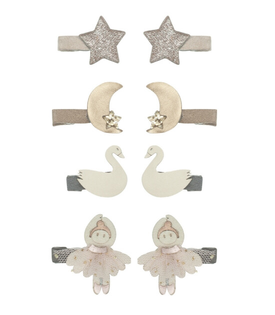 Mimi & Lula Mini Saç Toka Set (8 Adet) // Swanlake