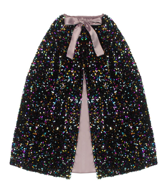 Mimi & Lula Çocuk Pelerin // Rainbow Dazzle Sequin