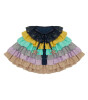 Mimi & Lula Çocuk Pelerin // Rainbow Ruffle