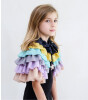 Mimi & Lula Çocuk Pelerin // Rainbow Ruffle