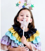 Mimi & Lula Çocuk Pelerin // Rainbow Ruffle
