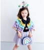 Mimi & Lula Çocuk Pelerin // Rainbow Ruffle