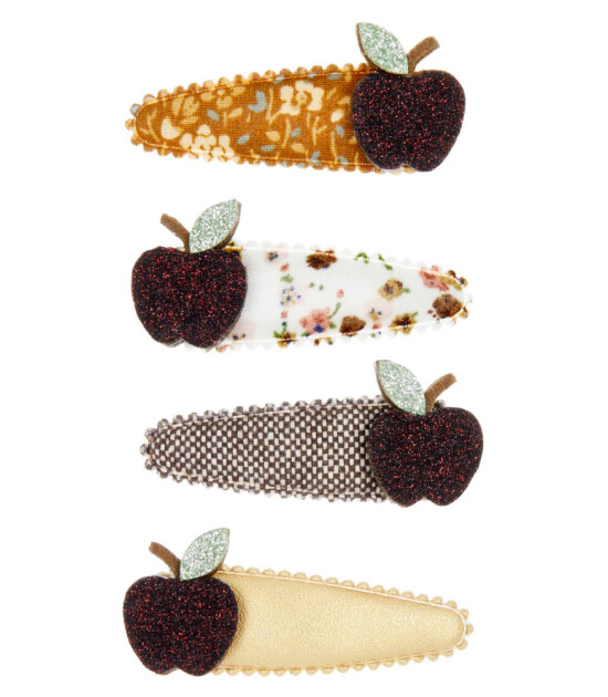 Mimi & Lula Saç Toka Set (4 Adet) // Apple