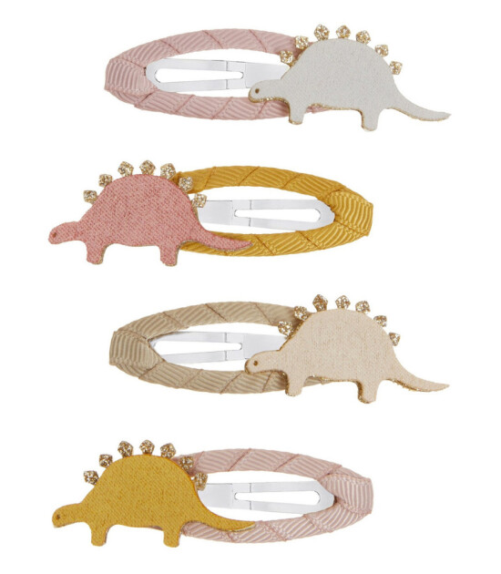 Mimi & Lula Saç Toka Set (4 Adet) // Cute Dino