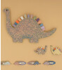 Mimi & Lula Sa&ccedil; Toka Set (4 Adet) // Doodle Cute Dino