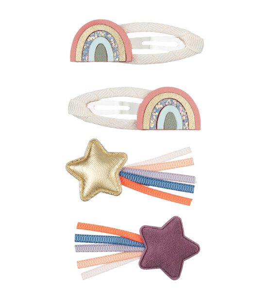 Mimi & Lula Saç Toka Set (4 Adet) // Doodle Over The Rainbow