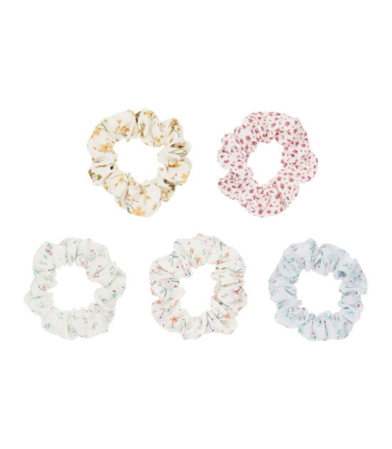 Mimi & Lula Lastik Saç Toka Set (5 Adet) // Floral
