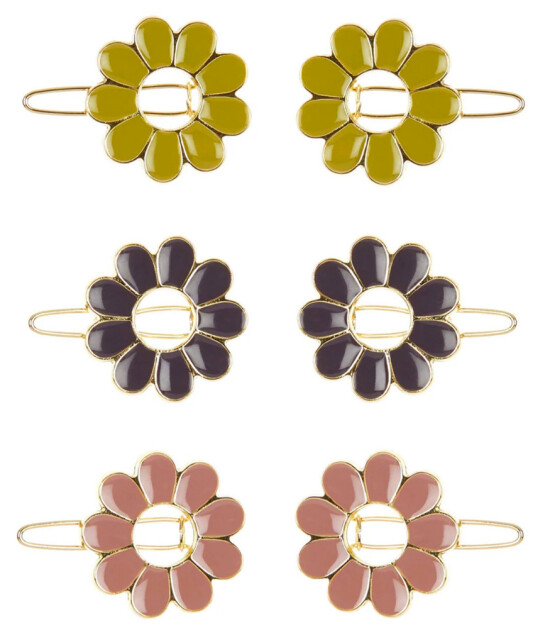 Mimi & Lula Mini Toka Set (6 Adet) // Flower