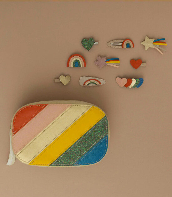 Mimi & Lula Sa&ccedil; Toka Set (4 Adet) // Over The Rainbows