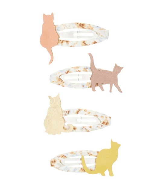 Mimi & Lula Saç Toka Set (4 Adet) // Pet Cat