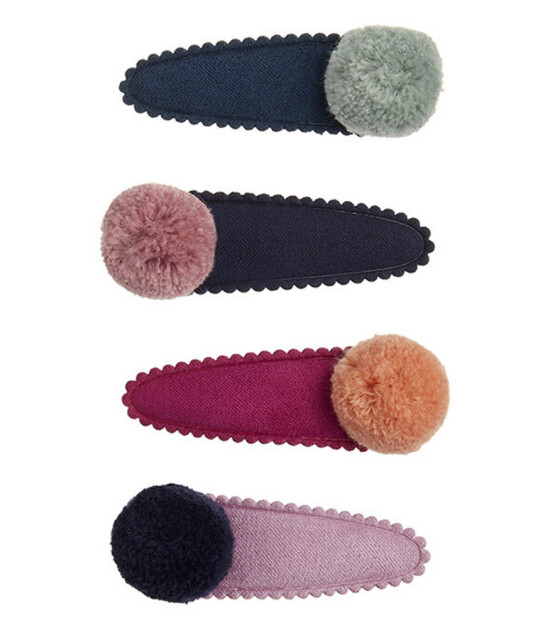 Mimi & Lula Saç Toka Set (4 Adet) // Pom Pom Mabel