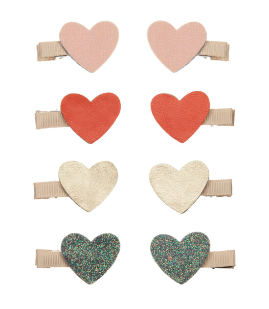 Mimi & Lula Mini Toka Set (8 Adet) // Retro Heart