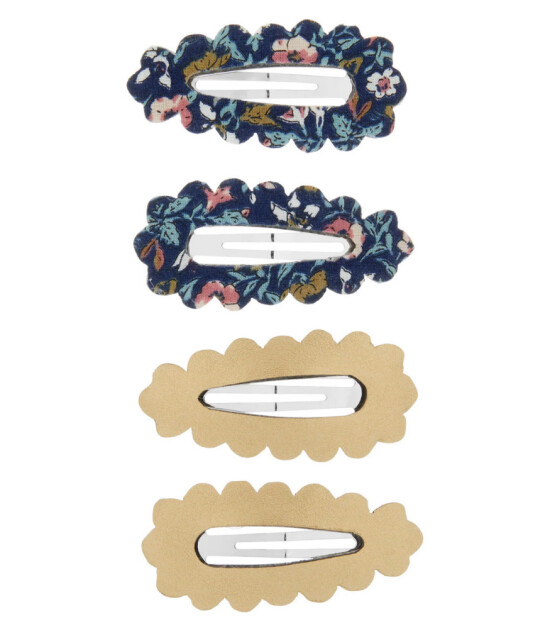 Mimi & Lula Saç Toka Set (4 Adet) // Scalloped