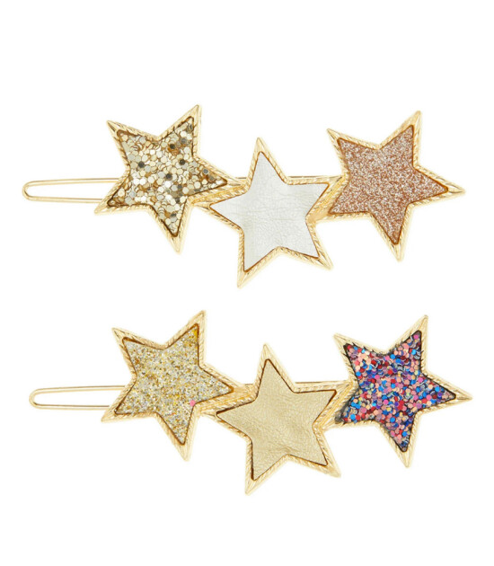 Mimi & Lula Saç Toka Set (2 Adet) // Star Snap