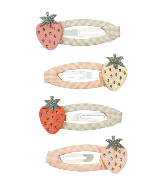 Mimi & Lula Saç Toka Set (4 Adet) // Strawberry Shortcake