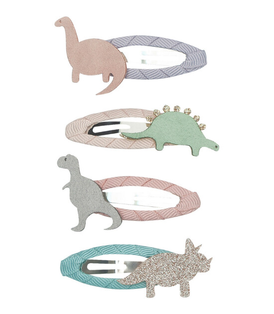 Mimi & Lula Saç Toka Set (4 Adet) // Dino Friends