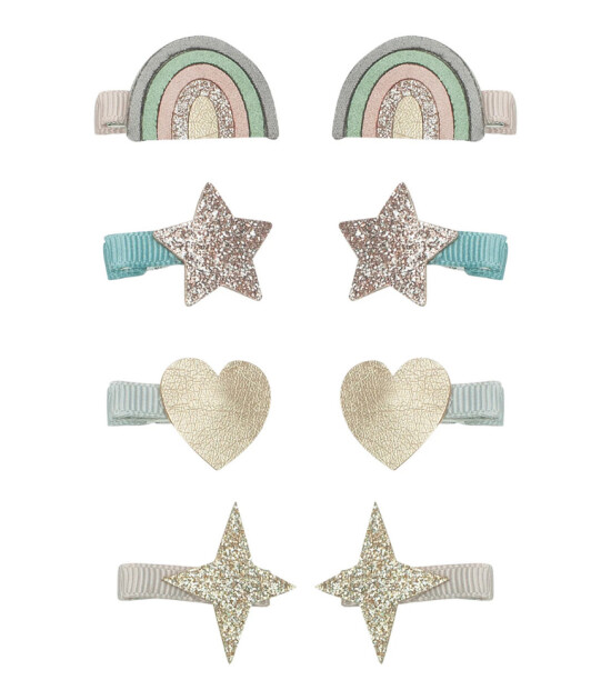 Mimi & Lula Mini Saç Toka Set (8 Adet) // Dreamer Over The Rainbow