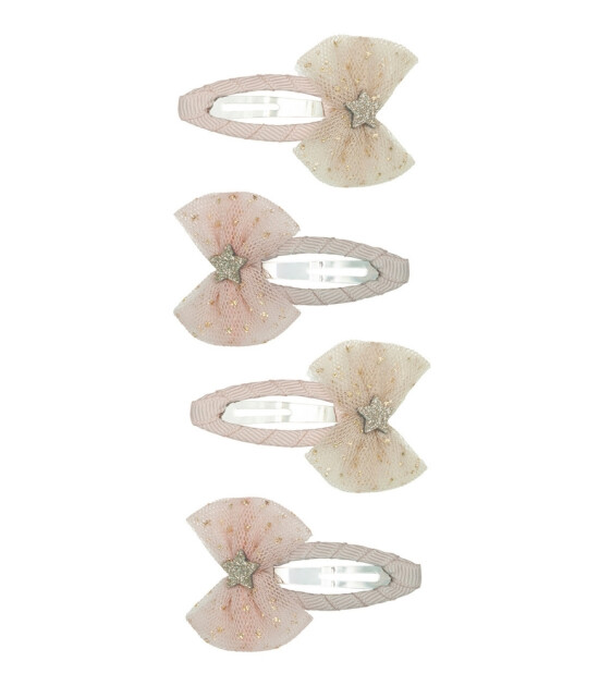 Mimi & Lula Saç Toka Set (4 Adet) // Fairy Bow
