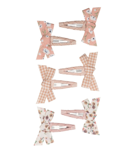 Mimi & Lula Mini Saç Toka Set (6 Adet) // Floral Prairie