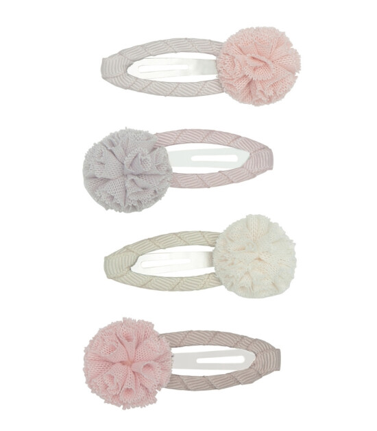 Mimi & Lula Saç Toka Set (4 Adet) // Pom Pom Tulle