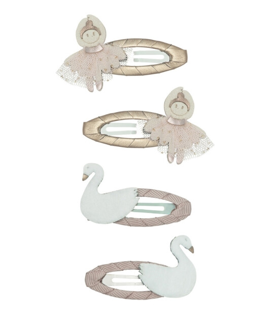 Mimi & Lula Saç Toka Set (4 Adet) // Swanlake