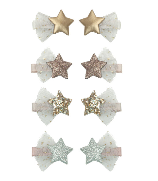 Mimi & Lula Mini Saç Toka Set (8 Adet) // Ballerina Star