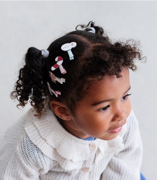 Mimi & Lula Mini Saç Toka Set (8 Adet) // Reindeer
