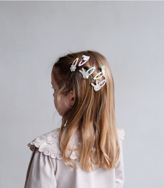 Mimi & Lula Mini Saç Toka Set (5 Adet) // Easter