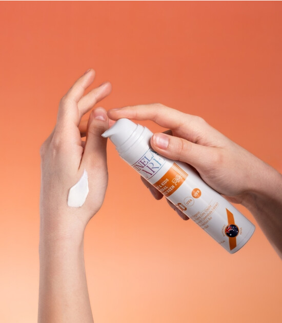 Minela Care 100% Organik Mineral Filtreli Bebek ve &Ccedil;ocuk G&uuml;neş Kremi (50 SPF)