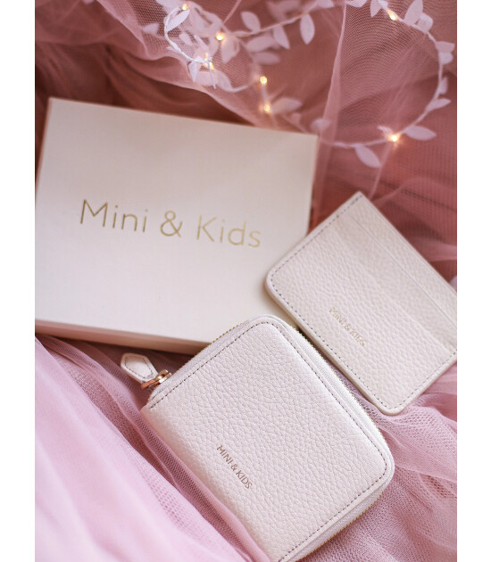 Mini & Kids Mini Cüzdan // Bej