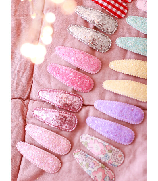 Mini & Kids Mini Klips Toka // Glitter Silver