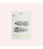 Mini & Kids Mini Klips Toka // Glitter Silver