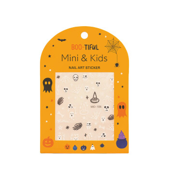 Mini & Kids Nail Sticker Halloween // Witch