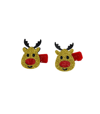 Mini & Kids Saç Tokası Christmas // Deer