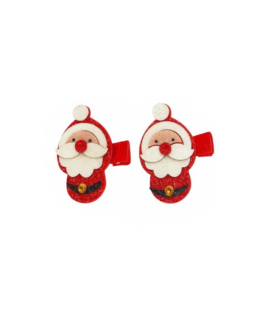 Mini & Kids Saç Tokası Christmas // Santa