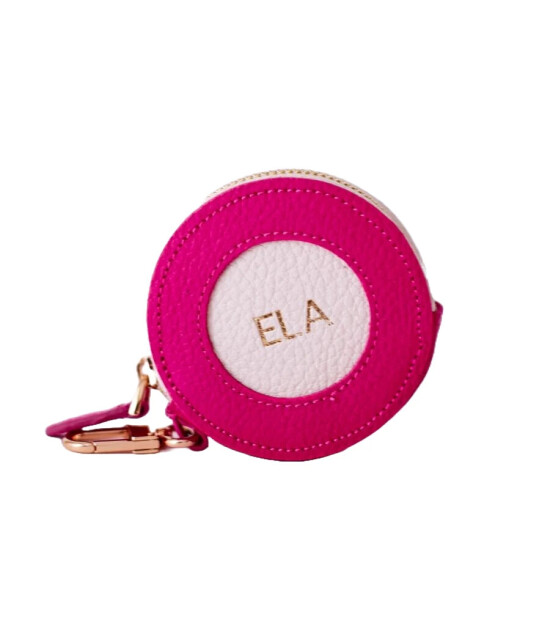 Mini & Kids Circle Purse // Fuşya