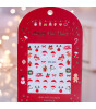 Mini & Kids Nail Sticker // Santa