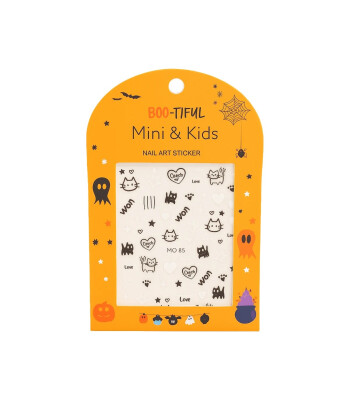 Mini & Kids Nail Sticker Halloween - Kitten