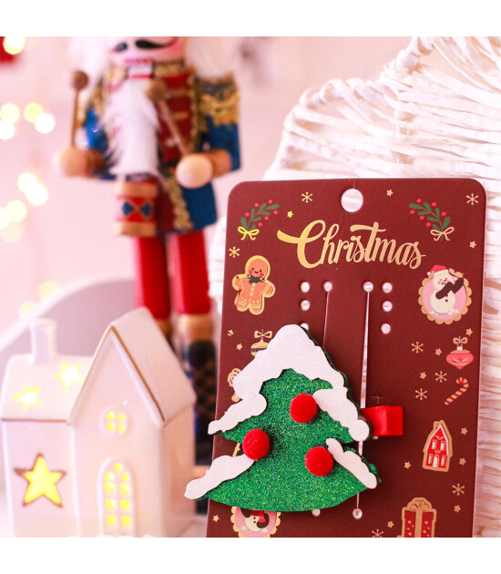 Mini & Kids Sa&ccedil; Tokası Christmas // Treee