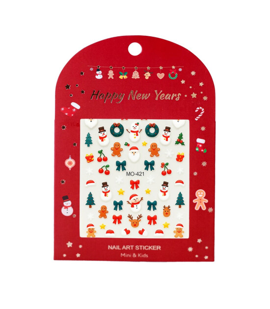 Mini & Kids Nail Sticker // New Year