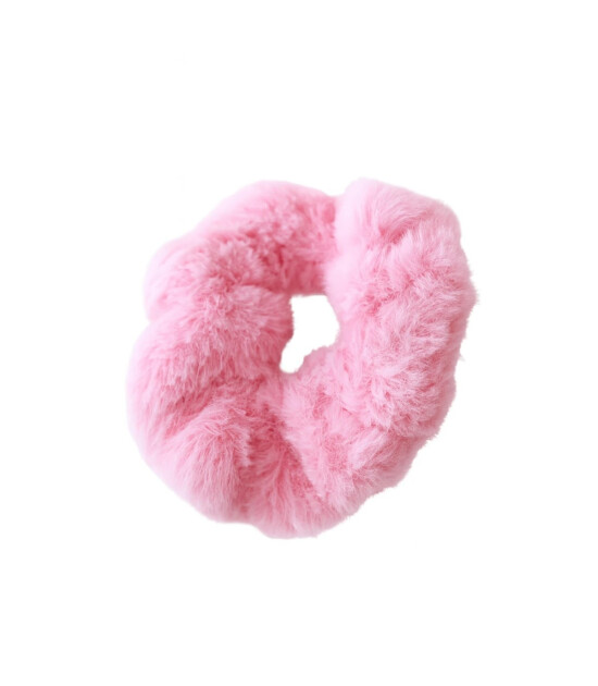 Mini & Kids Peluş Sa&ccedil; Tokası // Pembe