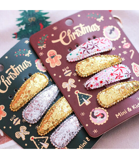 Mini & Kids Klips Toka Christmas // Glitter