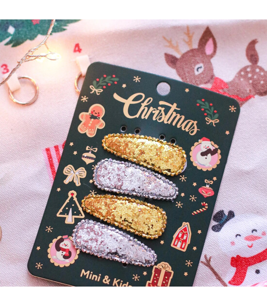 Mini & Kids Klips Toka Christmas // Glitter