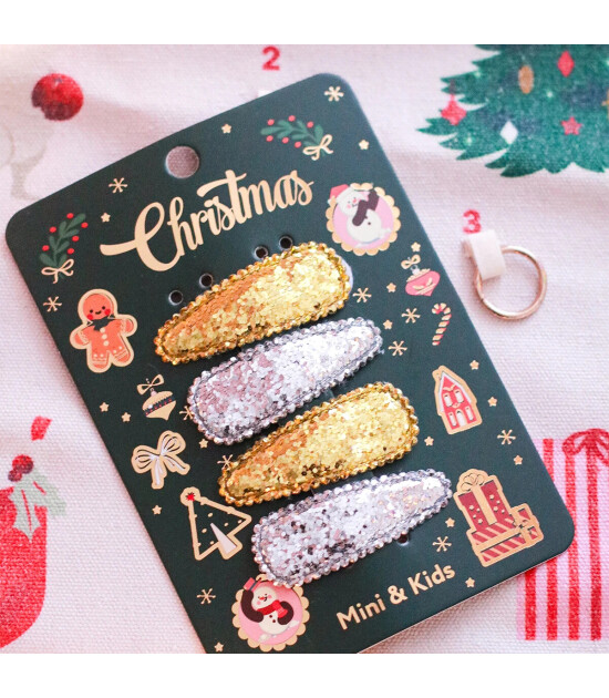 Mini & Kids Klips Toka Christmas // Glitter